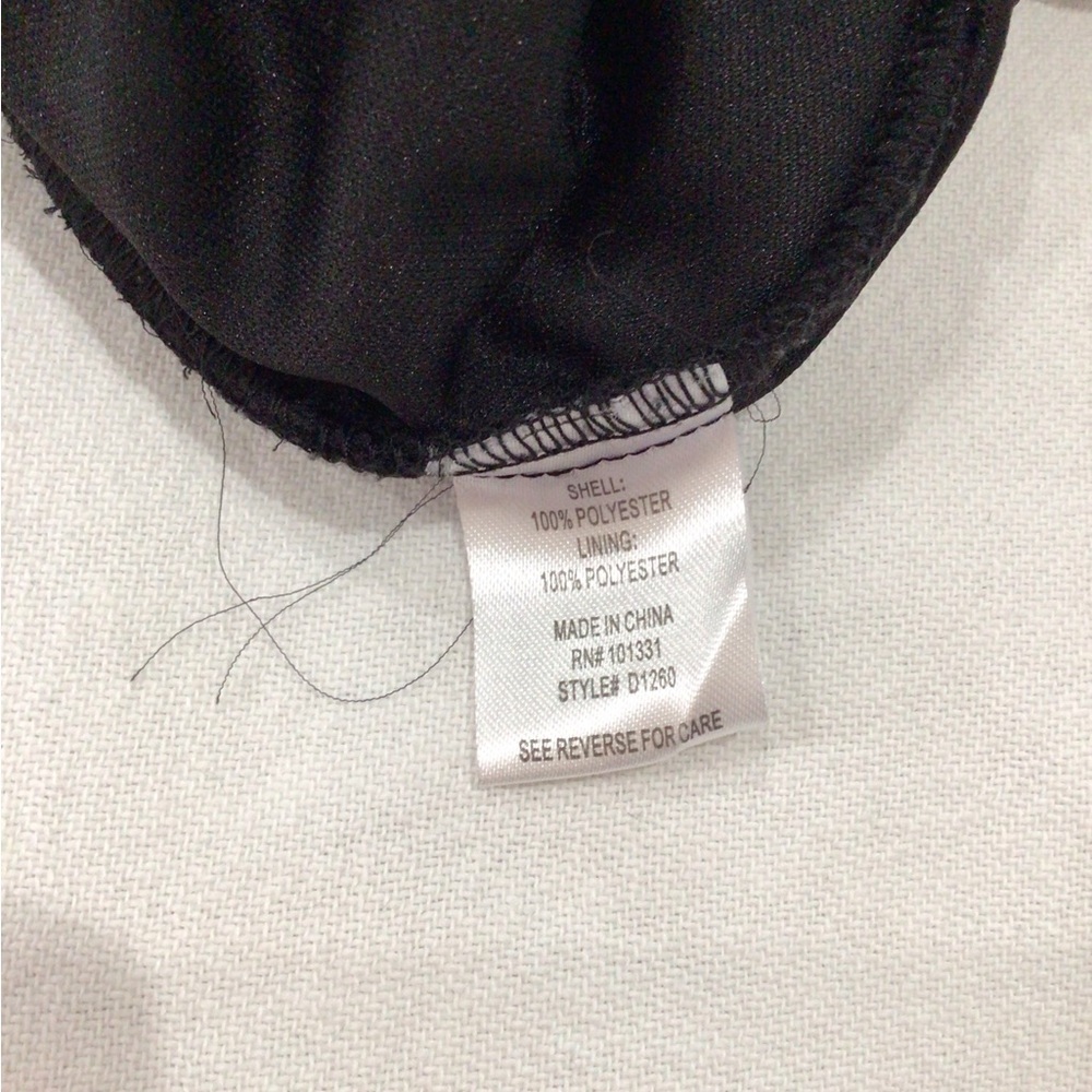 Charlotte Russe Black Strapless Sweetheart Neckline Ruched Cocktail Dress Size12 - Picture 7 of 9